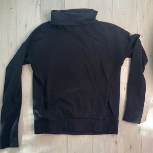Lululemon Black funnel neck pullover